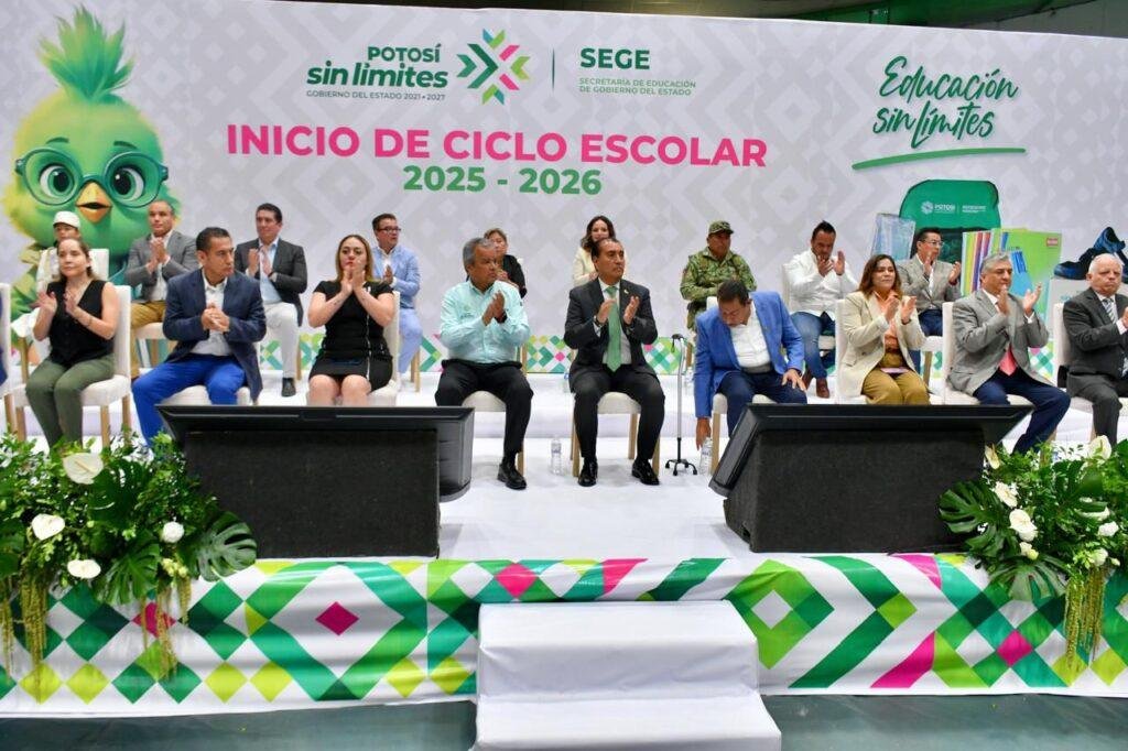 Inicia con éxito el Ciclo Escolar 2025-2026 en SLP - El Tiempo San Luis
